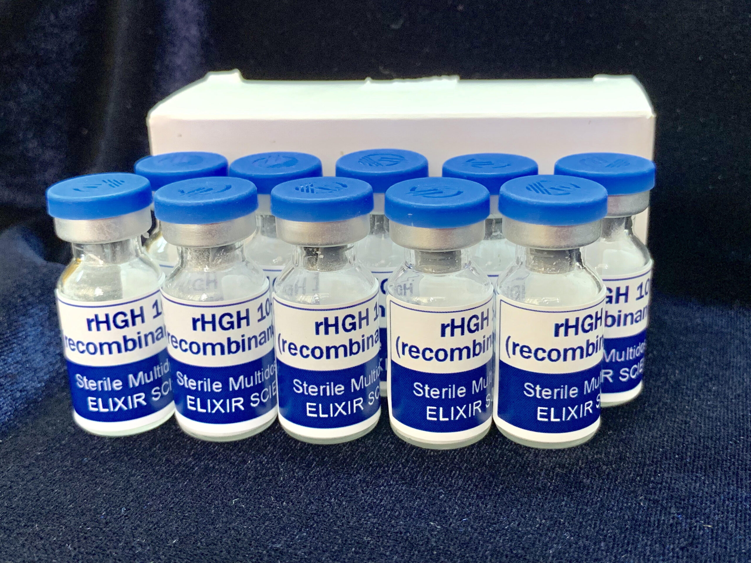 Recombinant Human Growth Hormone (rHGH 10iu x 10vial)+Injection water ample