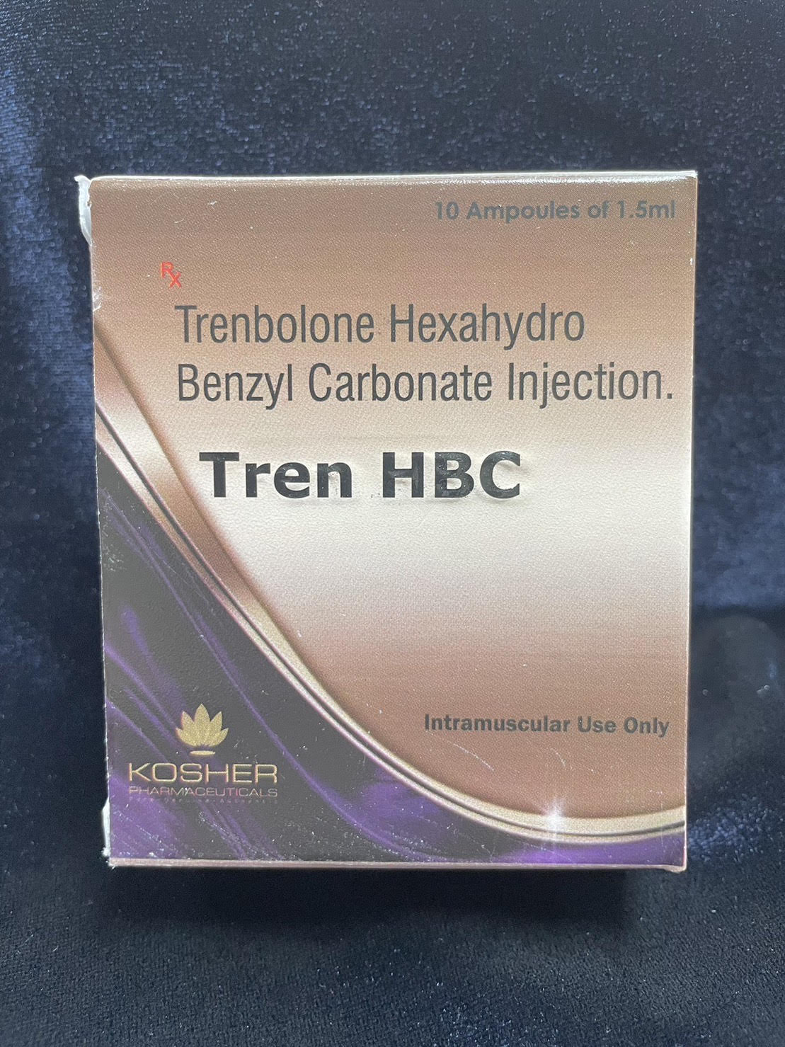 TREN HBC(Parabolan) 76.5 mg/1.5 ml x 10 Ampls(KOSHER)