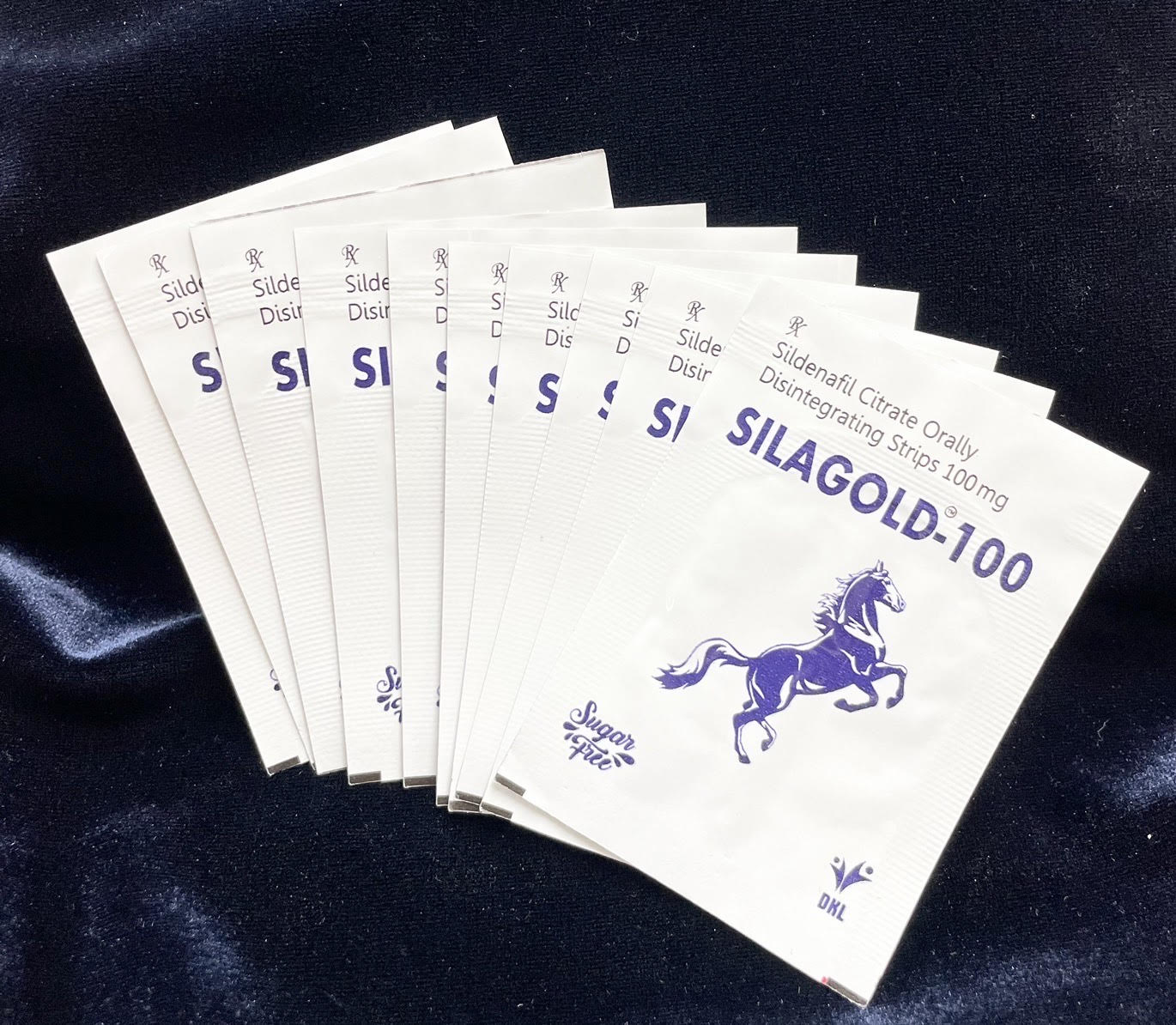 SILDENAFIL(SILAGOLD-100) バイアグラODフィルム 100mg x 10 strip (消費期限切れ)